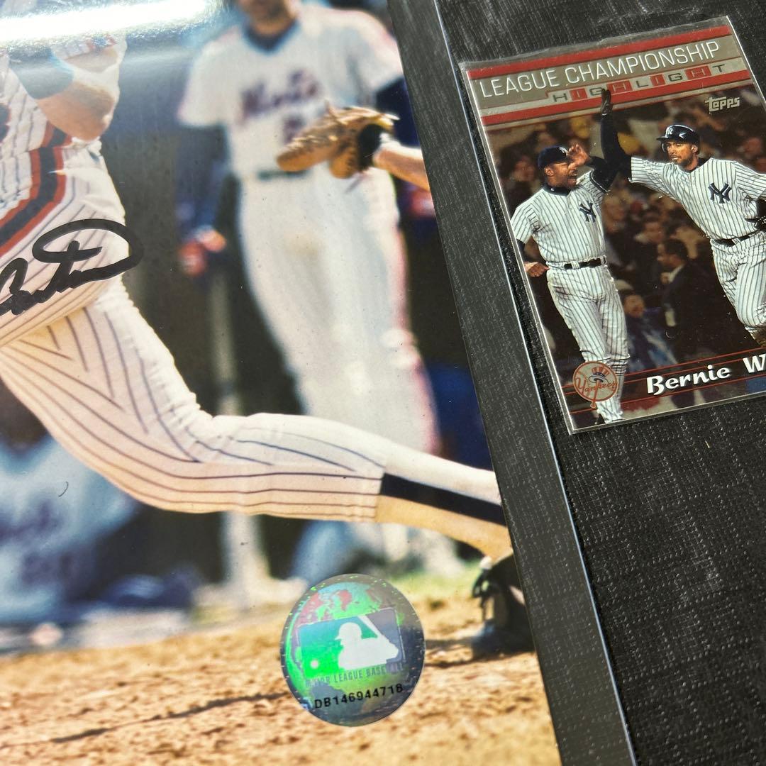 MLB ゲーリーカーター 直筆サイン入りフォト ニューヨークメッツ