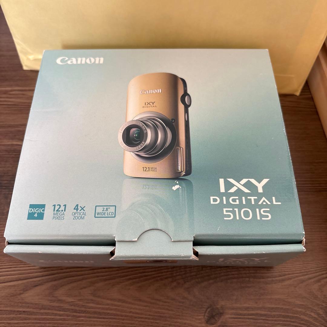 Canon IXY Digital 12.1メガピクセル ゴールド（箱説明書付