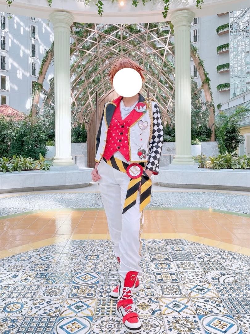 m*a様 ツイステ エース ハーツラビュル寮服 コスプレ衣装 ツイステッドワンダーランド ツイステ ハーツラビュル寮 エース