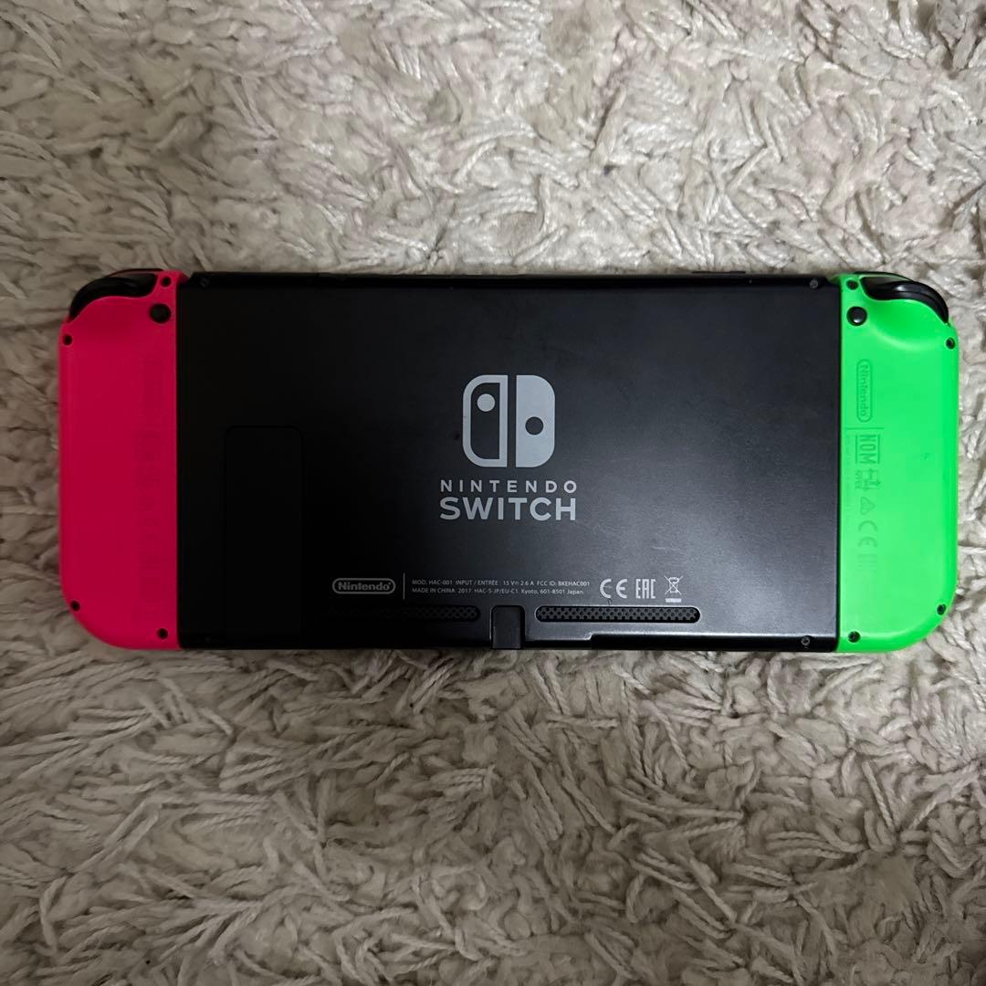 Nintendo Switch 本体 グリーン/ピンク - メルカリ