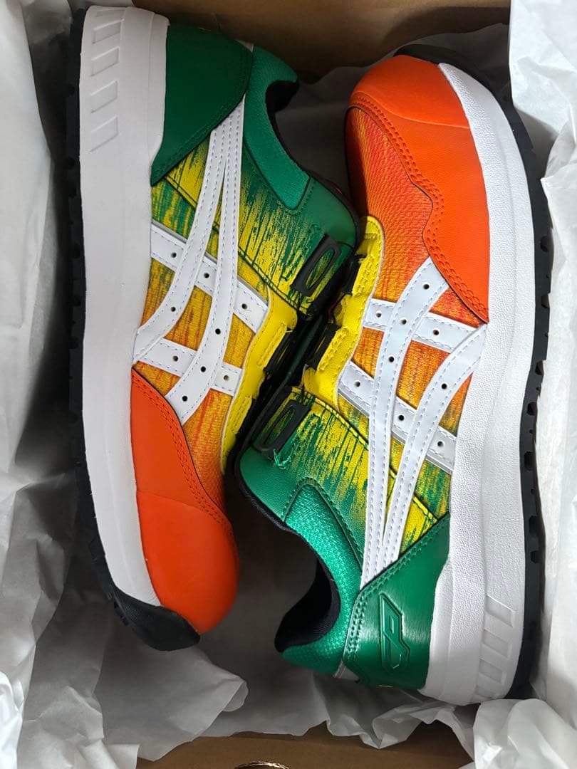 アシックス ウィンジョブ CP209 限定色 ハバネロ 27.5cm