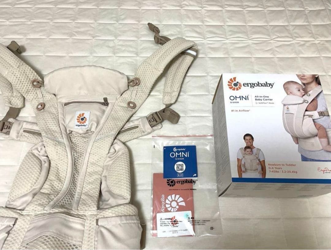 エルゴベビー 抱っこひも ベージュ OMNI Breeze / ナチュラルベージュ | エルゴベビー オンラインストア