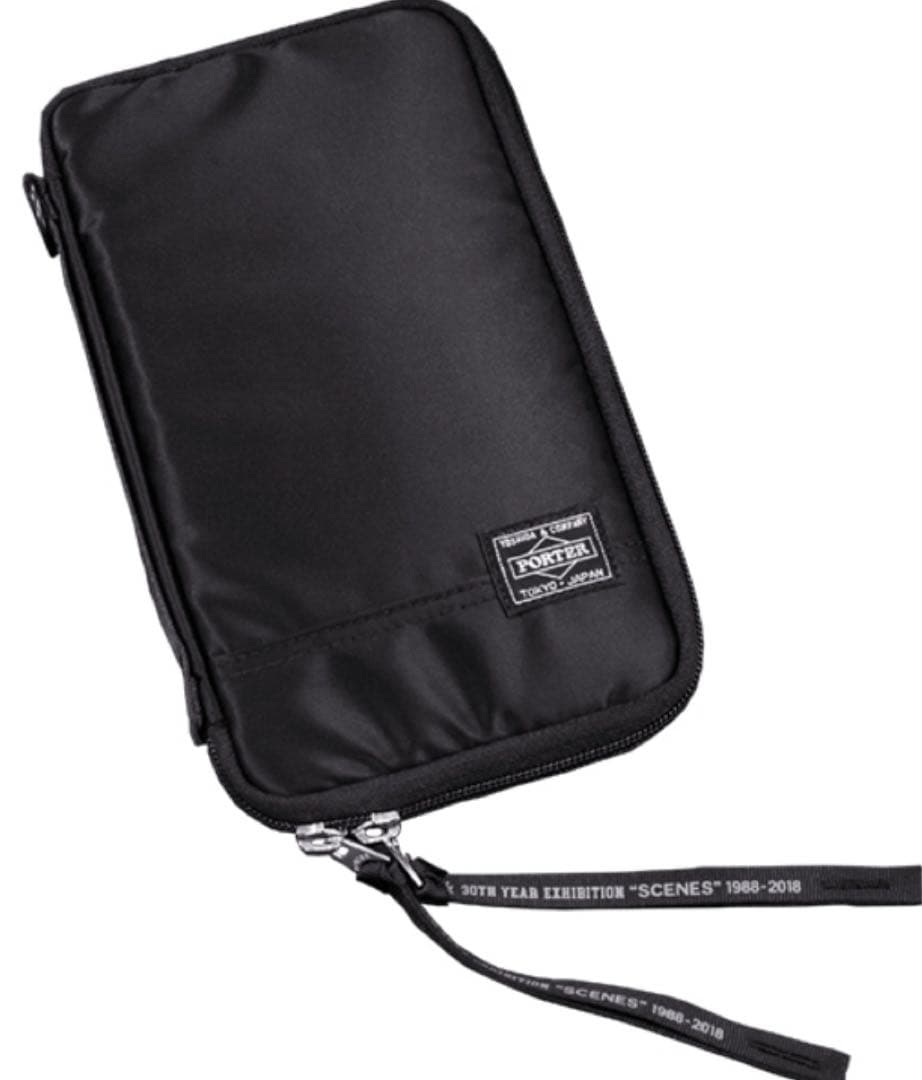 B'z 30TH YEAR EXHIBITION トラベル オーガナイザー B'z 30TH YEAR EXHIBITION トラベル オーガナイザー ポーチ ロゴ 黒
