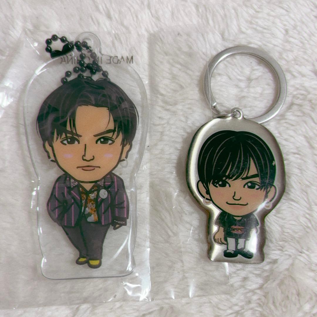 川村壱馬 クリアチャーム キーホルダー 2点セット - メルカリ
