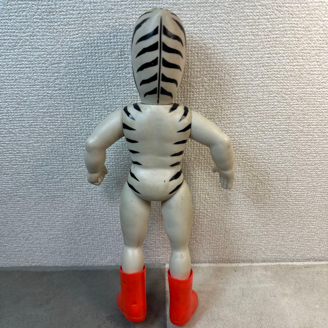 当時物 グレートゼブラ タイガーマスク 中嶋製作所 ソフビ 梶原一騎 辻