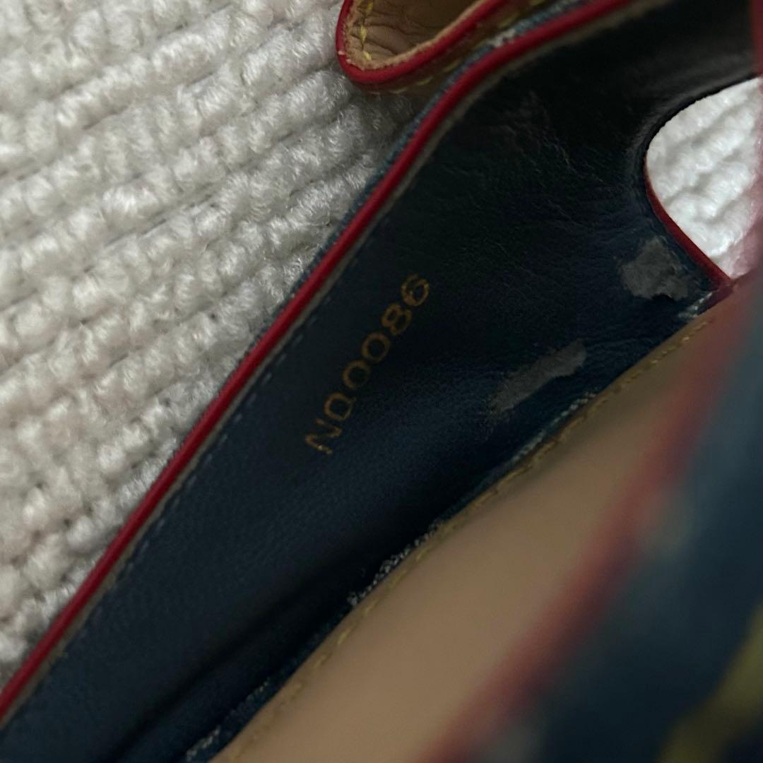 ルイヴィトン ミュール サンダル デニム モノグラム 24.5cm