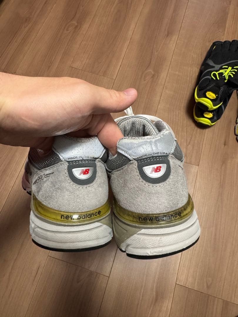 USA製　New Balance M990GL4 28.5cm グレー