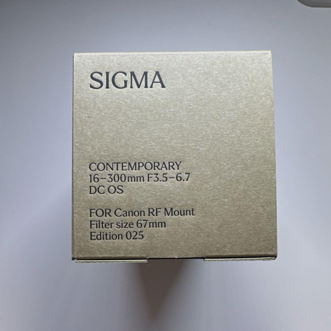 【ほぼ新品】SIGMA 16-300mm F3.5-6.7 DC OS