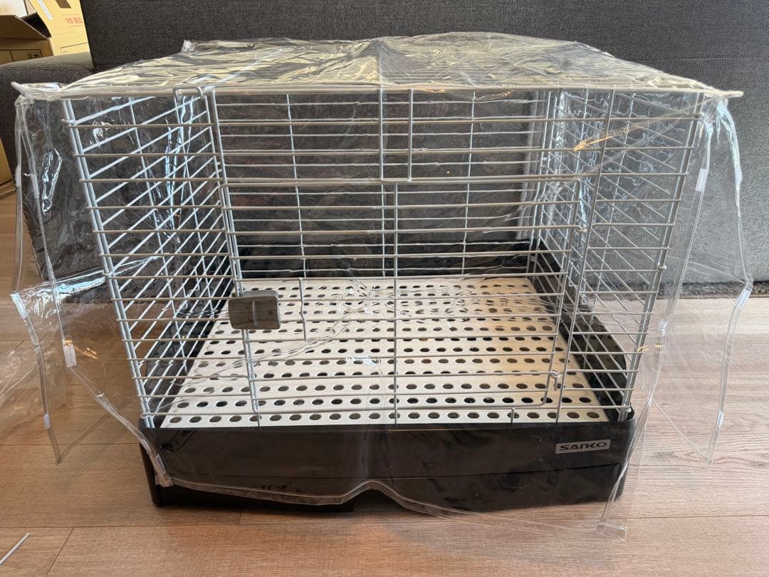 HIDEさま専用 キャスター付きケージ イージーホームエボ60 BK カバー付き