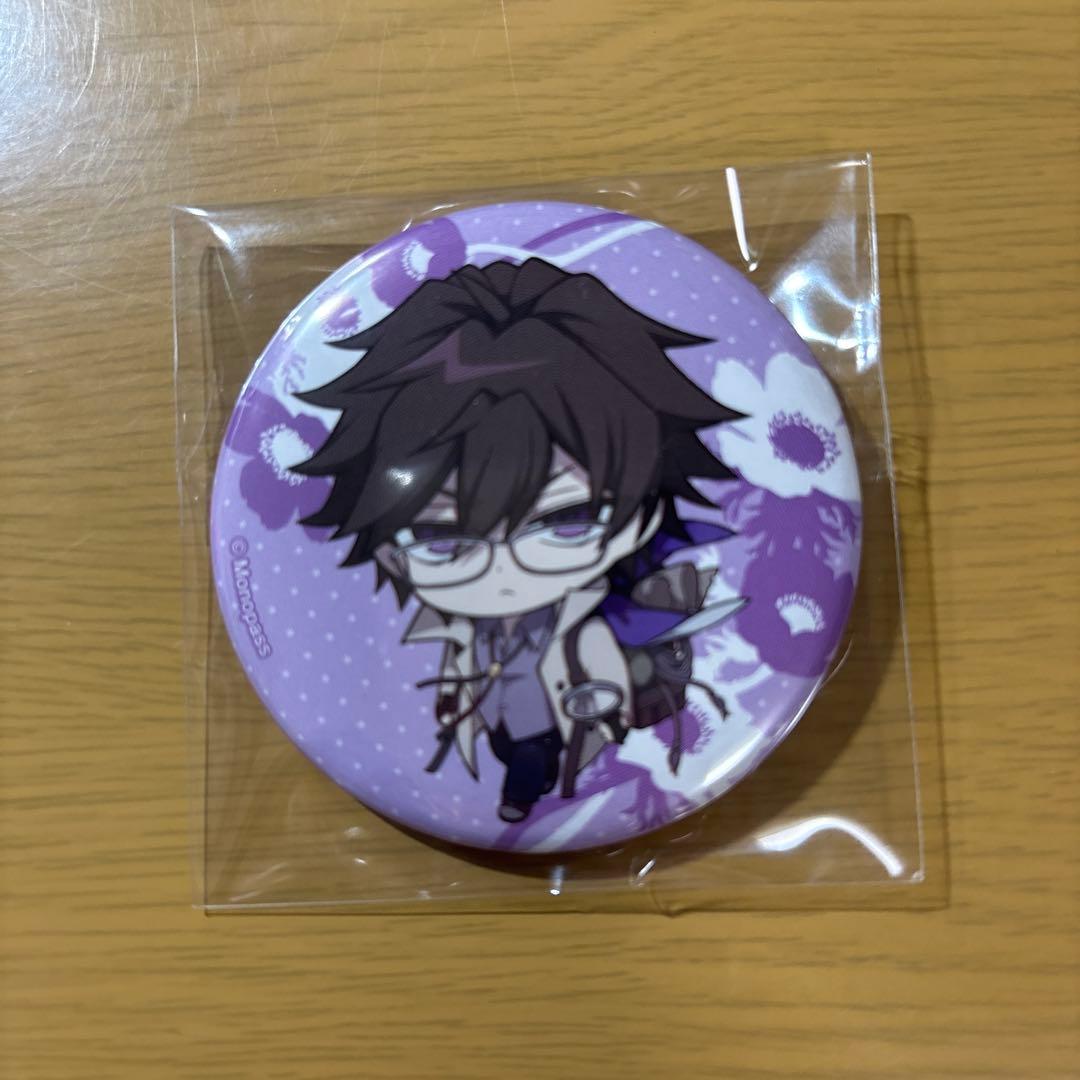 モノパス 想い出メ森の喫茶店 アニカフェ スマイル 缶バッジ 缶バ