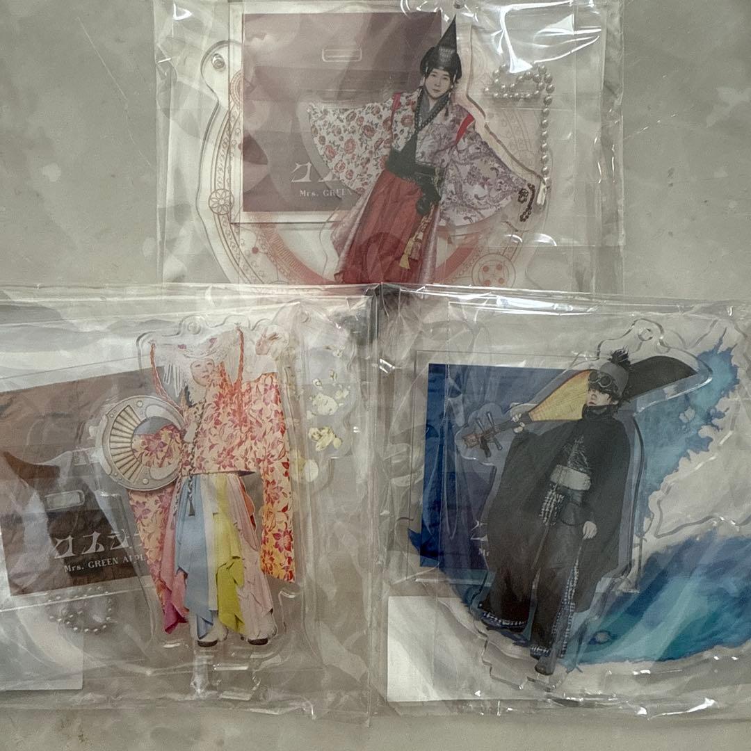 Mrs. GREEN APPLE クスシキ アクリルスタンド 3セット アクスタ - メルカリ