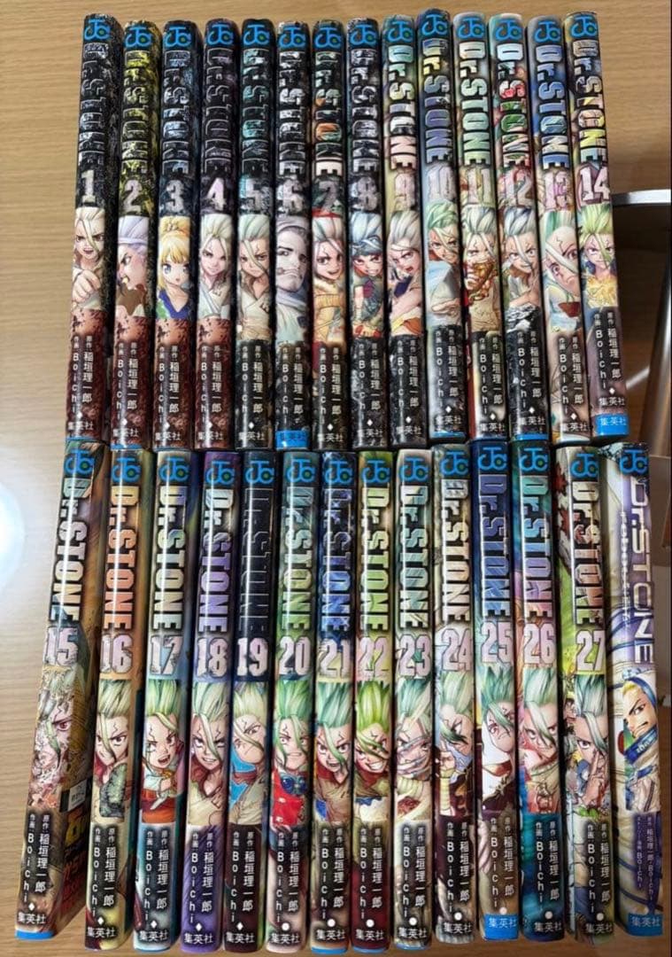 【全巻セット】Dr.STONE ドクターストーン 1〜27巻+reboot:白夜 Dr.STONE ドクターストーン(28冊セット)第 1〜27 巻 + reboot:百夜