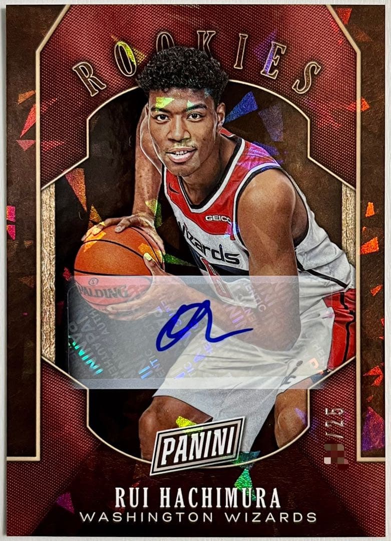 NBA 八村塁 ルーキー サインカード /25 - メルカリ