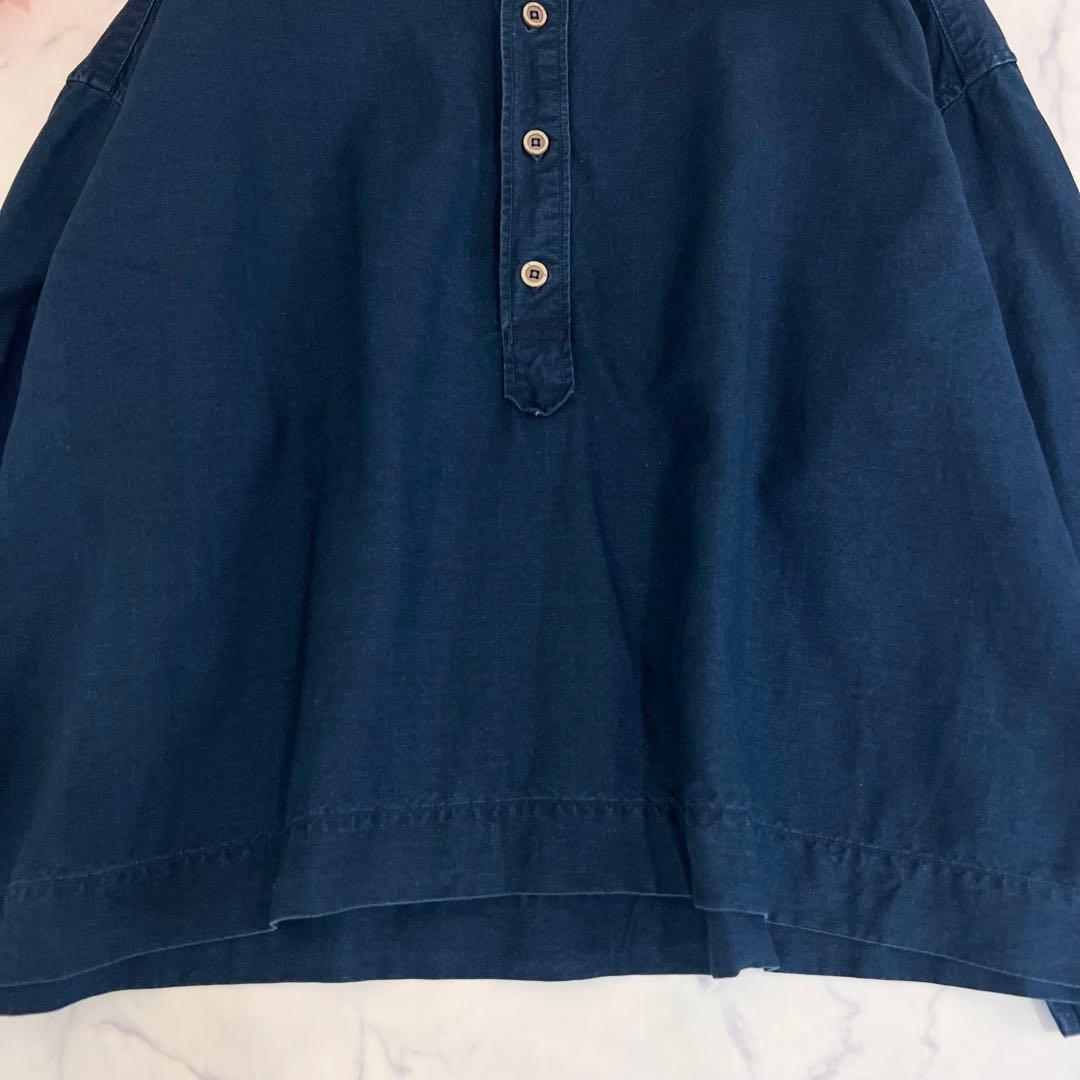 45R スーピマ オックス の Mシャツ インディゴ 焦 - メルカリ