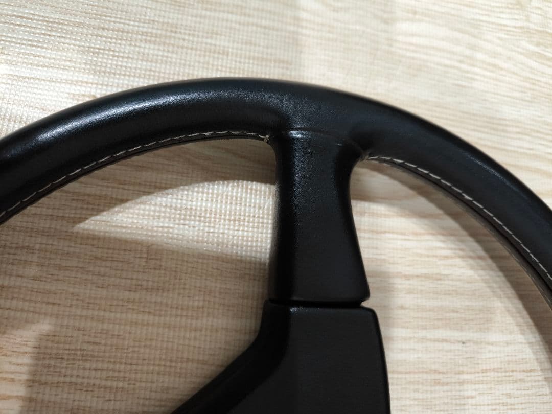 美品ユーノス ロードスター 純正 レザー モモ ステアリング ハンドル