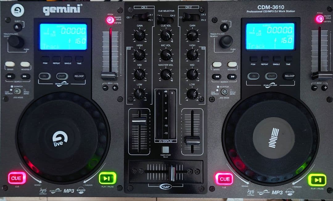 ■■gemini CDM-3610 CDJ Gemini CDM 3610