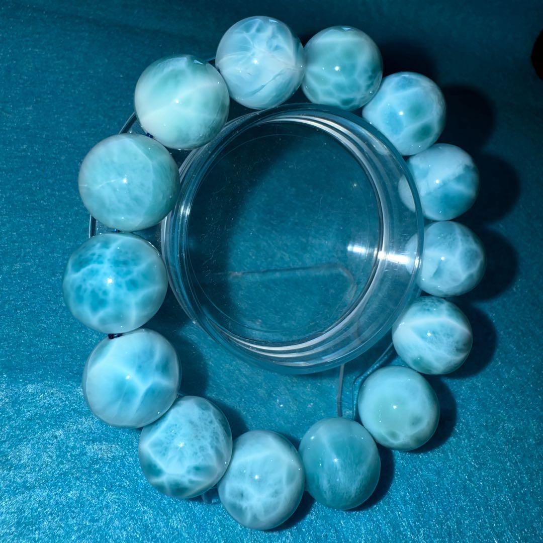 イムハタ様 【希少•大玉•レア・天然無処理】高品質ラリマー - メルカリ