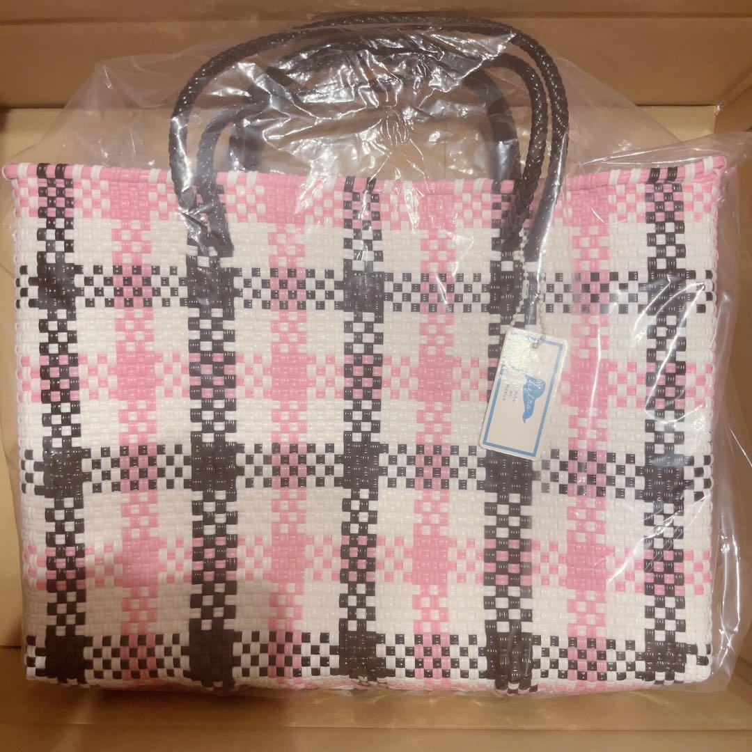 ファミリア メルカドバッグ ピンク