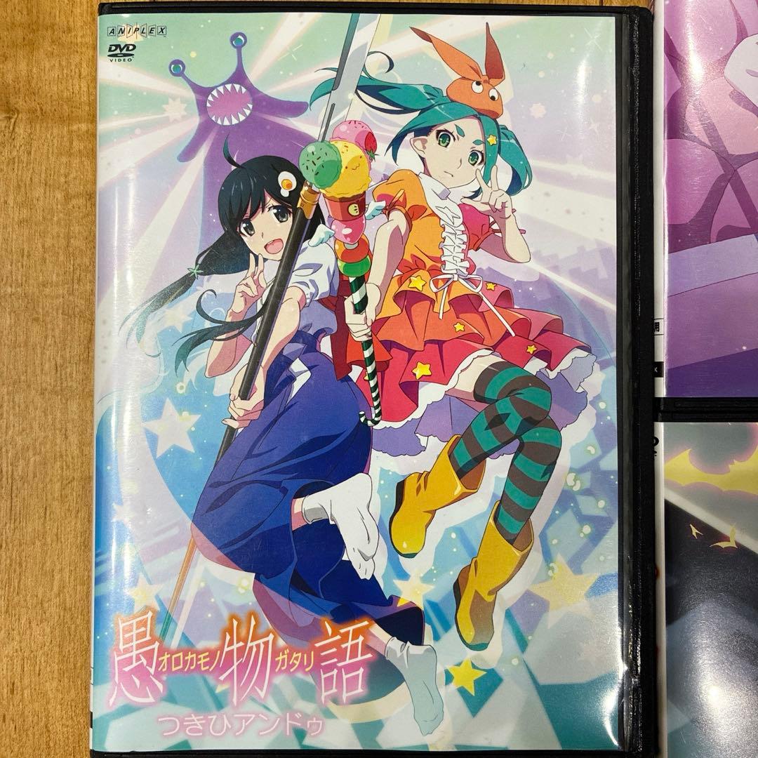 愚物語 撫物語 業物語 忍物語 全7巻セット 完結 DVD アニメ 化物語