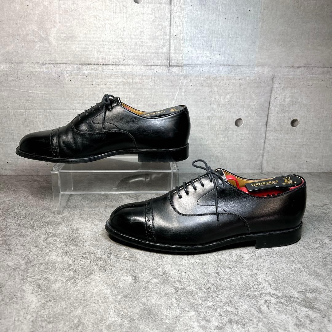 未使用級【REGAL】ビジネスシューズ/ストレートチップ/キャップトゥ