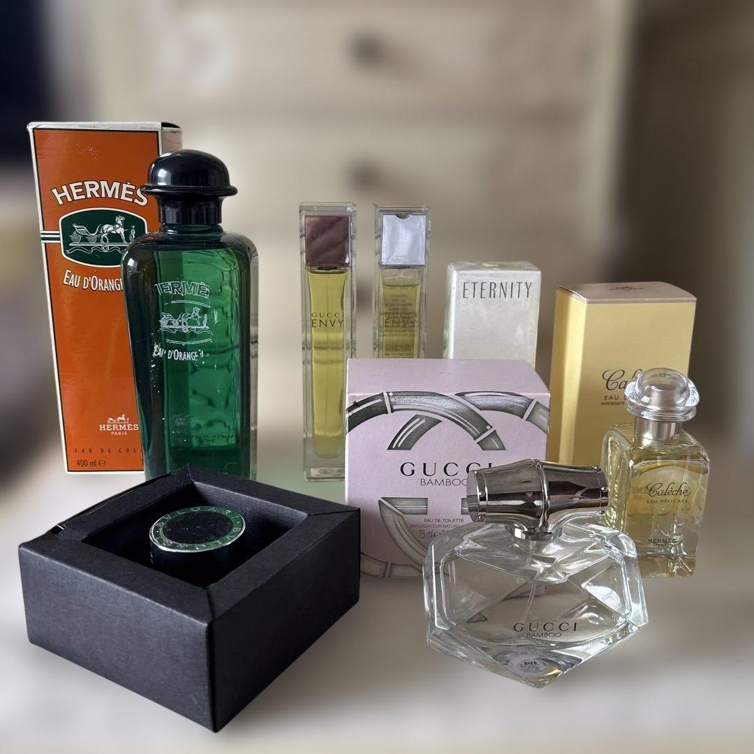 香水　新品未使用　セット　エルメス　グッチ　など Twilly d'Hermès 香水セット エルメスから4種類の香水のギフトセットが