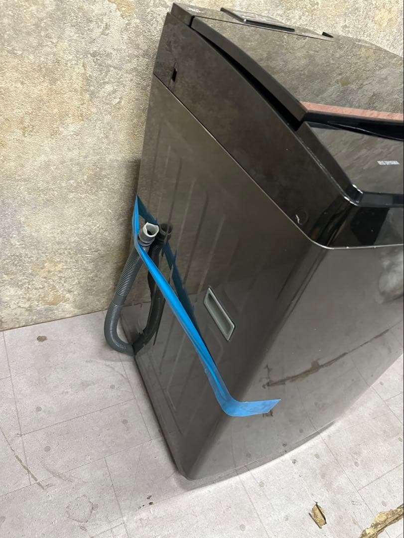 アイリスオーヤマ 全自動洗濯機 8.0kg ブラック IAW-T803BL