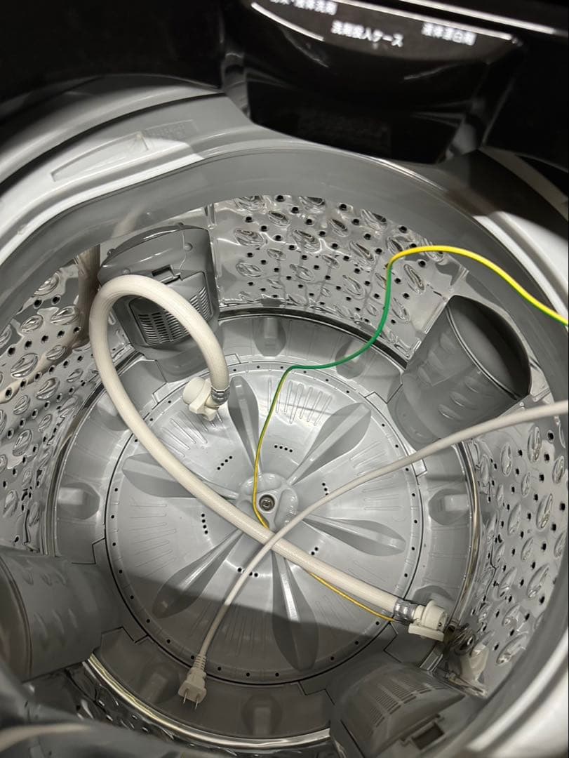 アイリスオーヤマ 全自動洗濯機 8.0kg ブラック IAW-T803BL