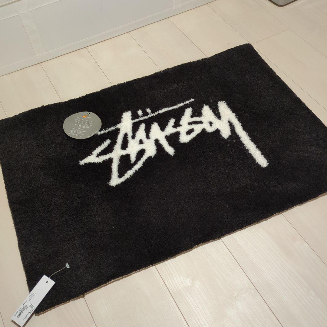 【デッドストック】Stussy ラグマット STUSSY - 【新品！未使用】STUSSYステューシー ラグマット の通販 by