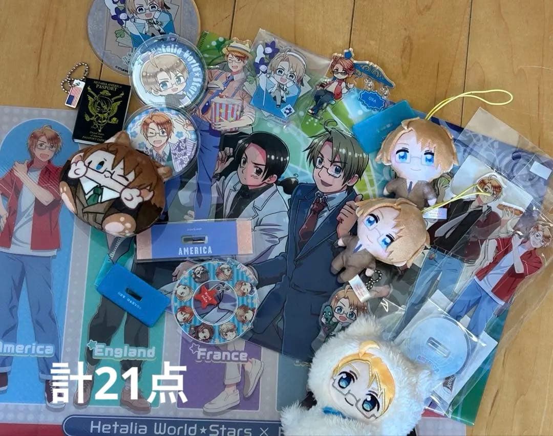 希少品多数 ヘタリア アメリカ まとめ売り おまけ付き計21点 - メルカリ