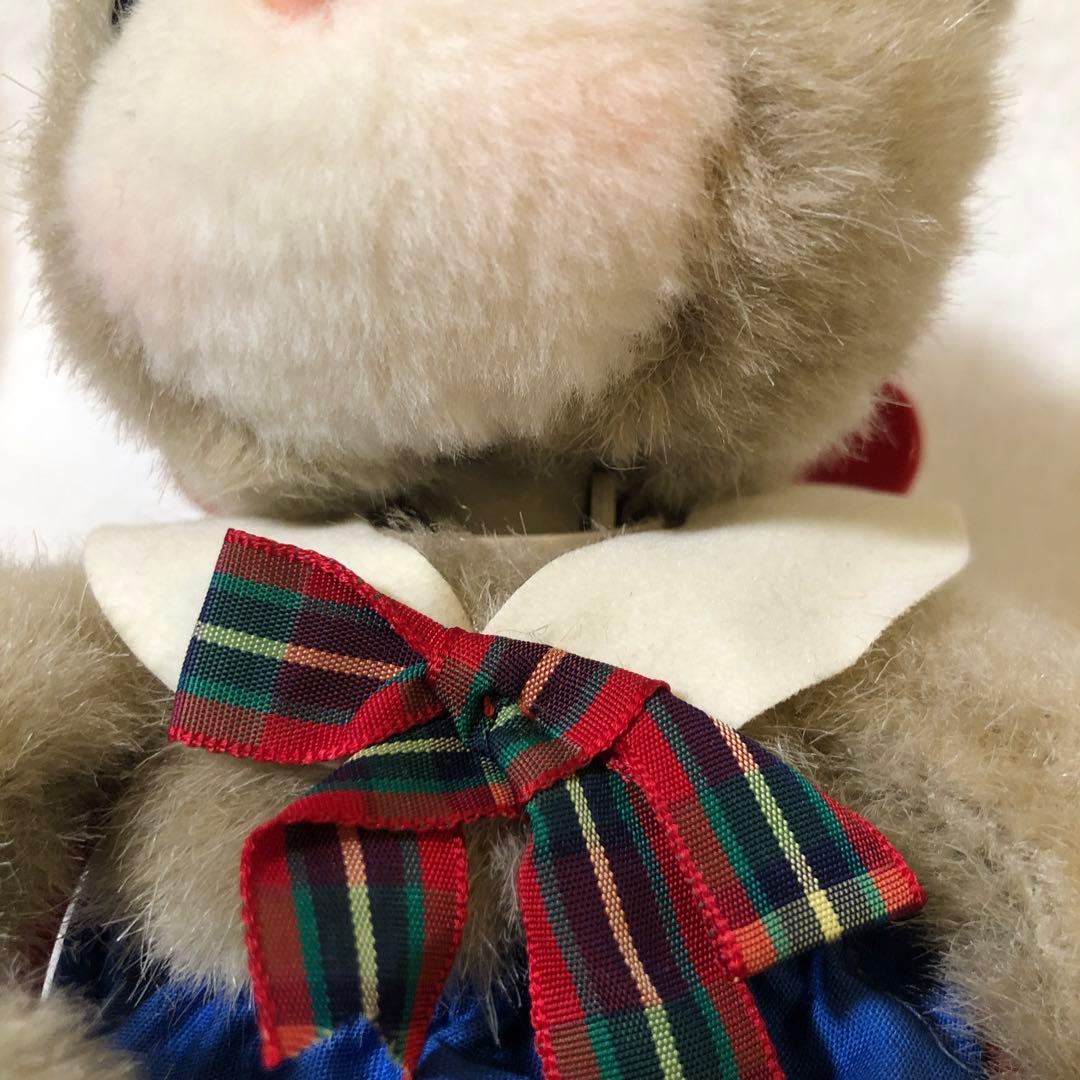 昭和レトロ【セキグチ】オルゴール 首振り うさぎ ぬいぐるみ ロッキン