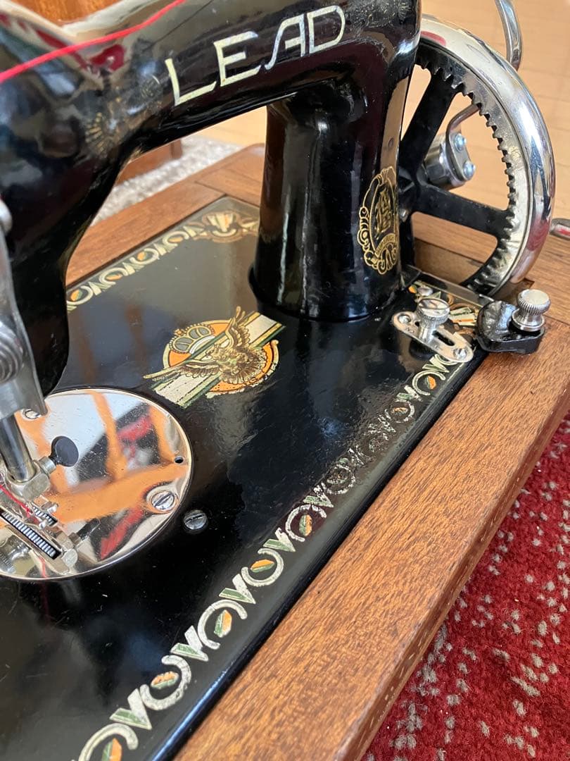 LEADチェーンステッチ・ミシン☆整備・調整機☆実働機・単環ミシン