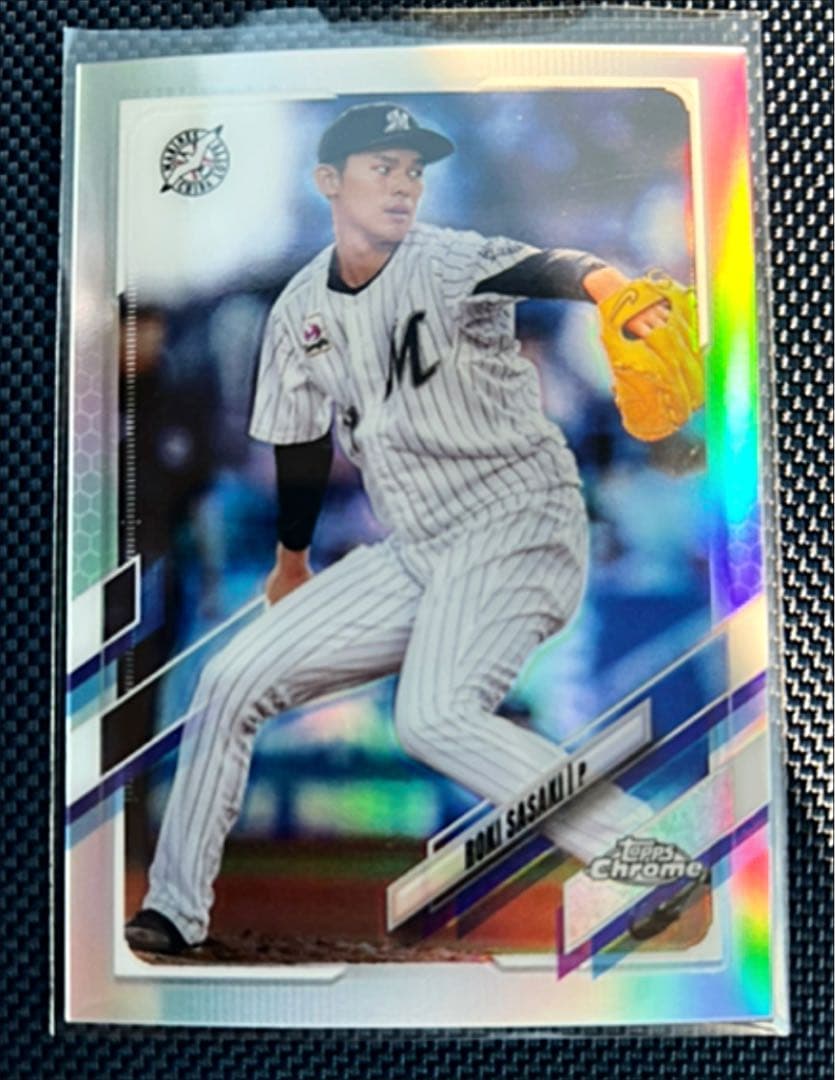 【レア】Topps Chrome NPB／sasaki 佐々木朗希リフラクター！ Roki Sasaki 2021 Topps Chrome NPB #194 Refractor Price Guide