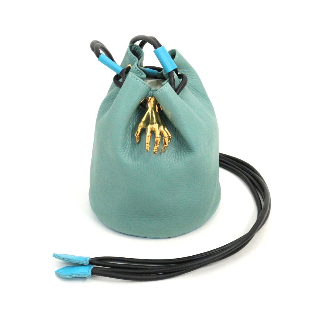 hazama ハザマ 2020SS 惹きずり込まれる運命のレザー巾着 - メルカリ