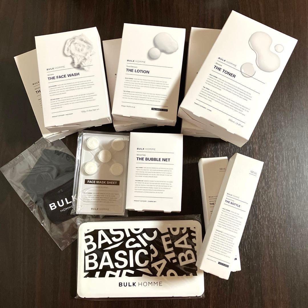 新品 BULK HOMME バルクオム 12点セット メンズスキンケアブランド「BULK HOMME」、思い出の瞬間を作る