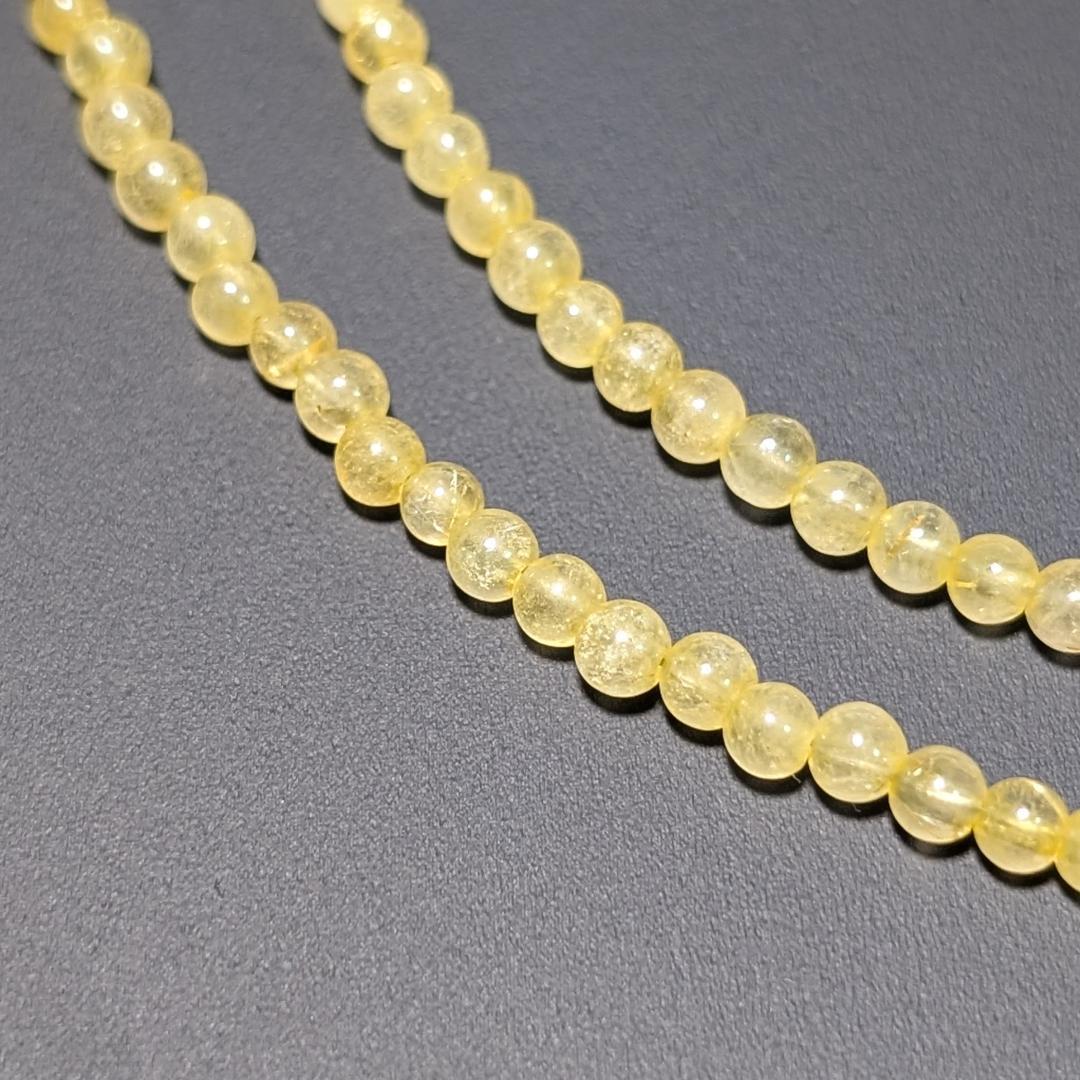 《煌めきの宿命》K18ゴールド×ゴールドルチルネックレス 贈り物 プレゼント