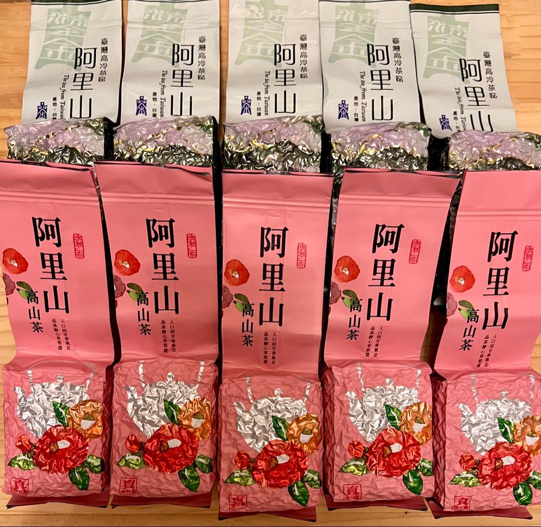 台湾茶 阿里山凍頂烏龍茶 金萱烏龍茶 新東陽】臻選台灣茶禮盒4號(凍頂烏龍茶10入+阿里山金萱茶10入)｜Global