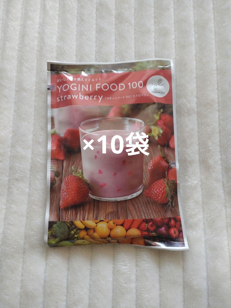 LAVA ヨギーニフード100 ストロベリー YOGINI FOOD 10袋 - メルカリ