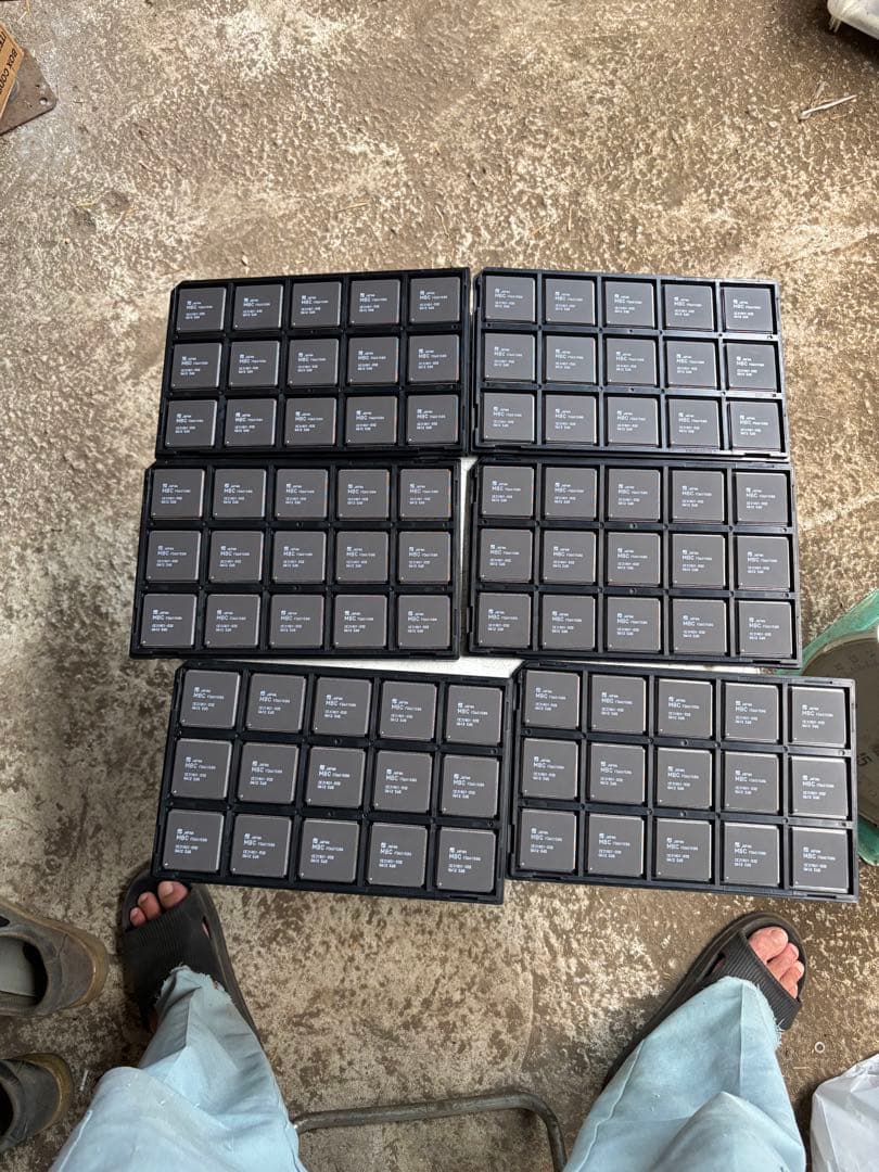 119個。電子部品ICチップMBC FD6015BG。新品同様。未使用長期保管品