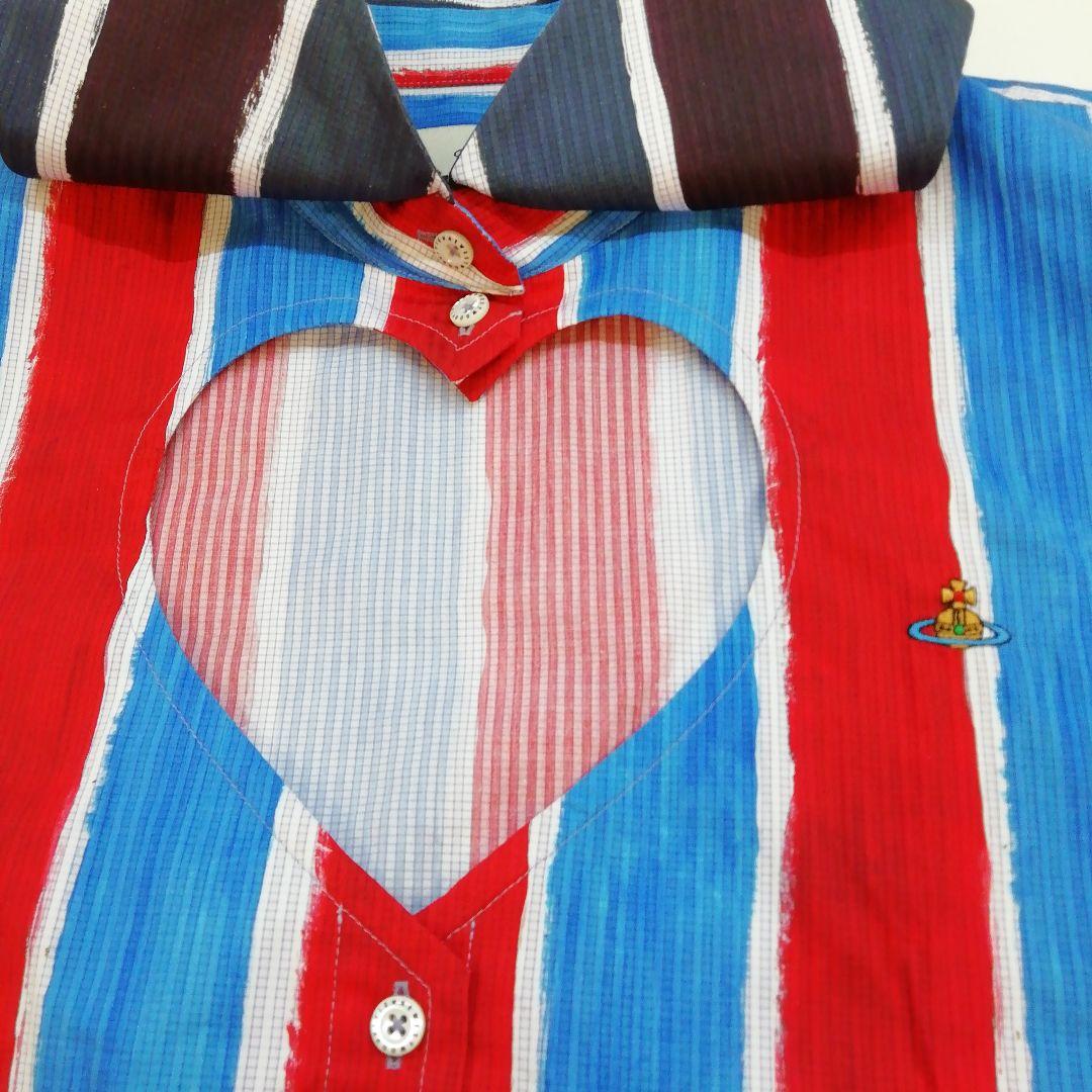 vivienne westwood カットオフハートシャツ 72-0210-1B - メルカリ