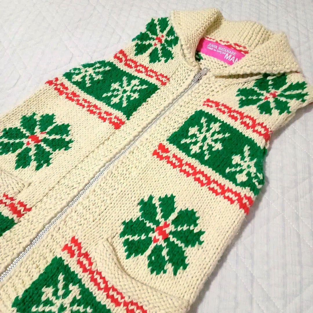 JUNYA WATANABE ニットベスト ヴィンテージ カウチン - メルカリ