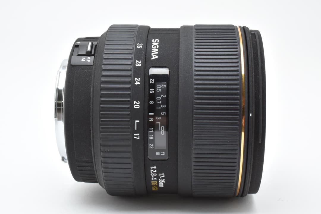 レンズ(ズーム) Sigma 17-35mm F2.8-4 EX DG HSM Canon