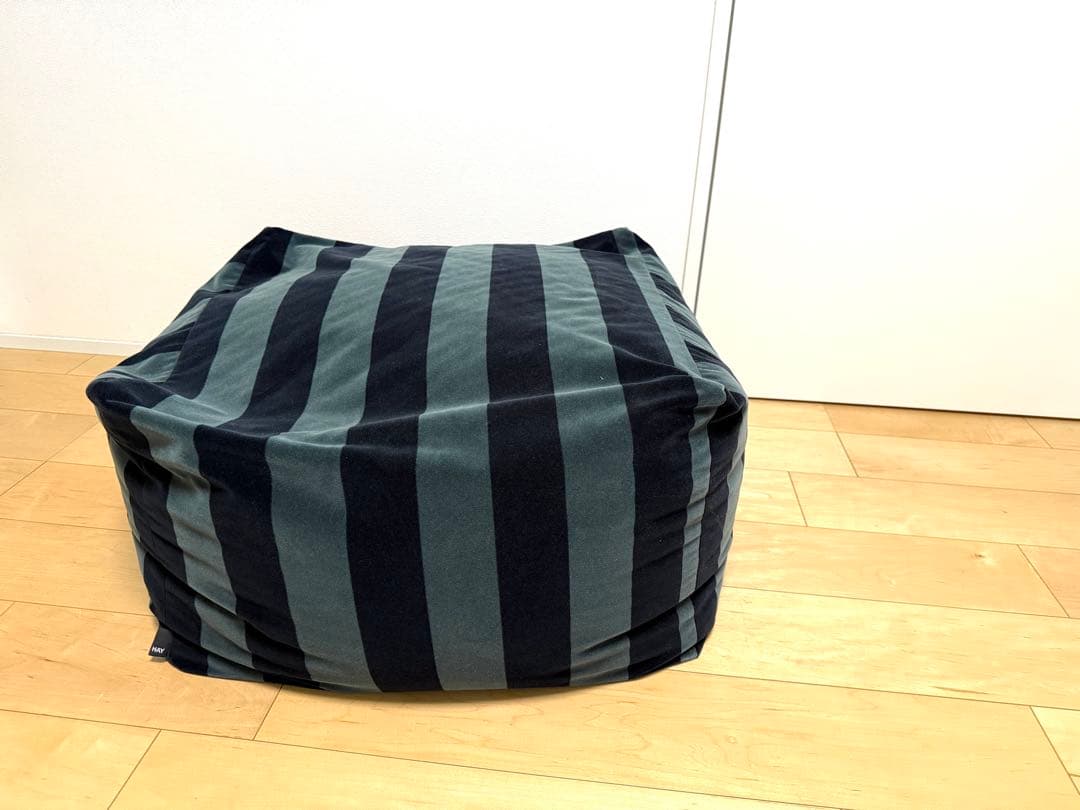 Cha-hanさま宛】プフ オットマン ストライプ - メルカリ