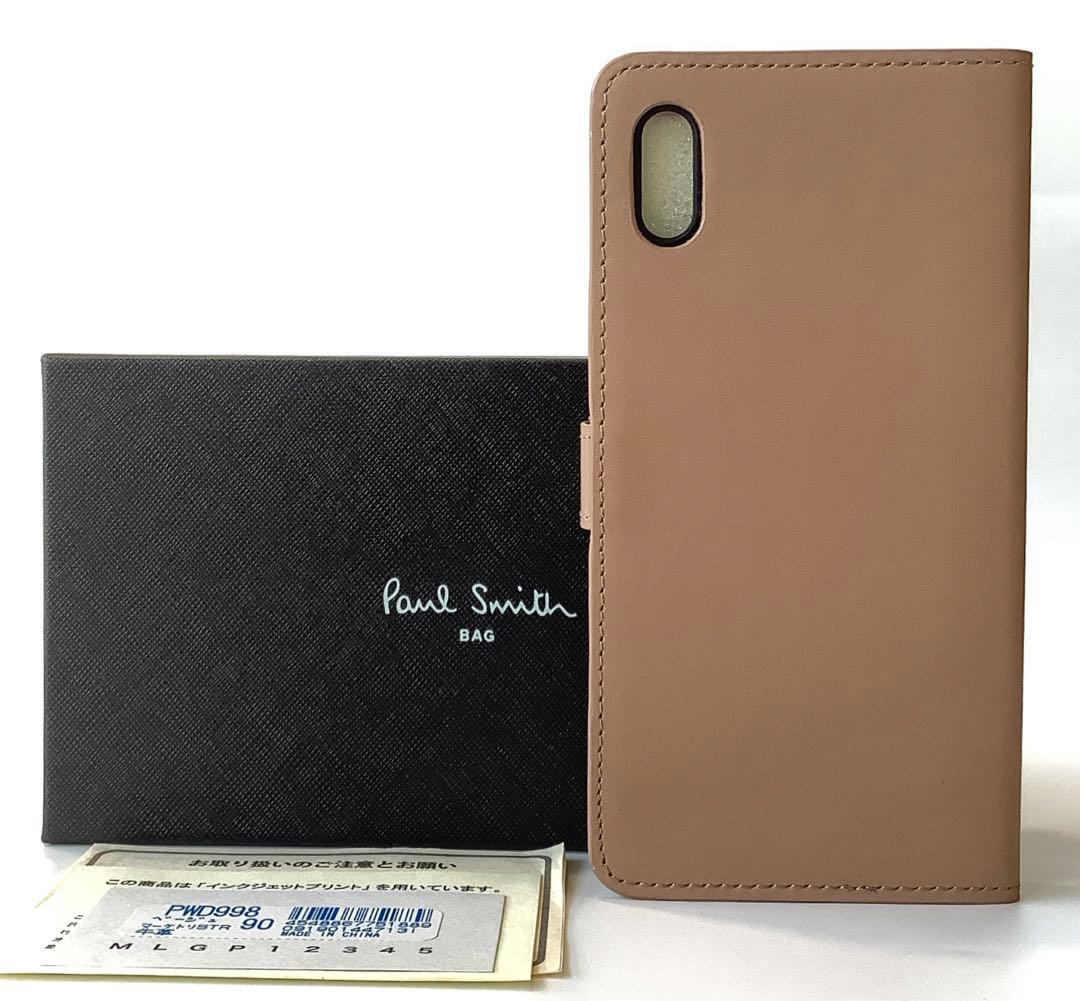 新品☆ポールスミス☆ストライプラビットiPhoneケースX XS
