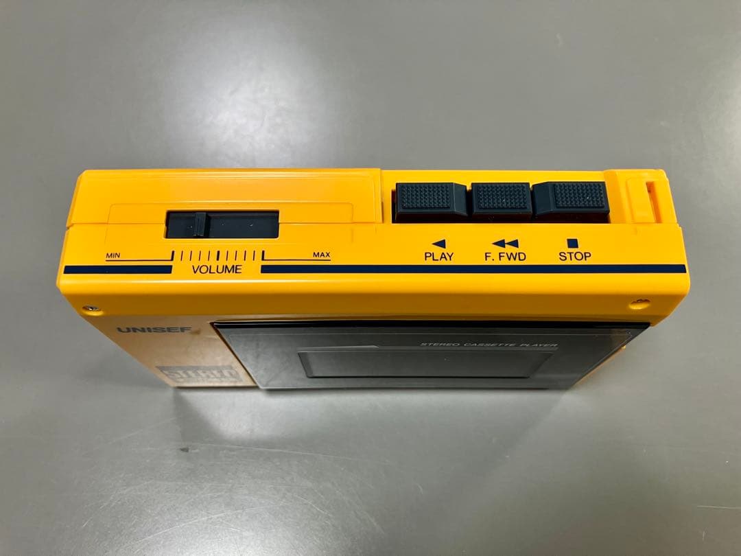 UNISEF ステレオカセットプレーヤー Z-1 - メルカリ