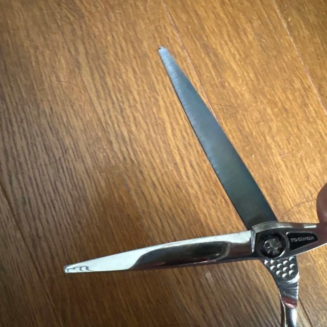 セニングシザー(すきバサミ) 標準サイズ シルバー