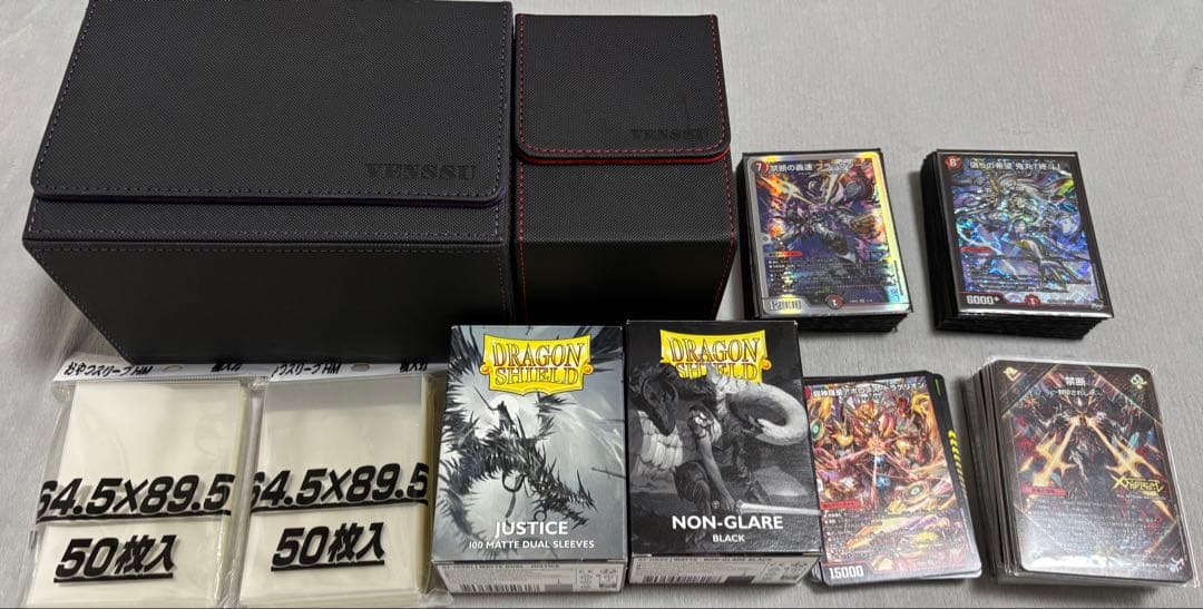 デュエルマスターズ 引退品 デッキ パーツ サプライまとめ売り ひ*】様 デュエマ引退品 デッキ パーツ まとめ売り プレマ付き