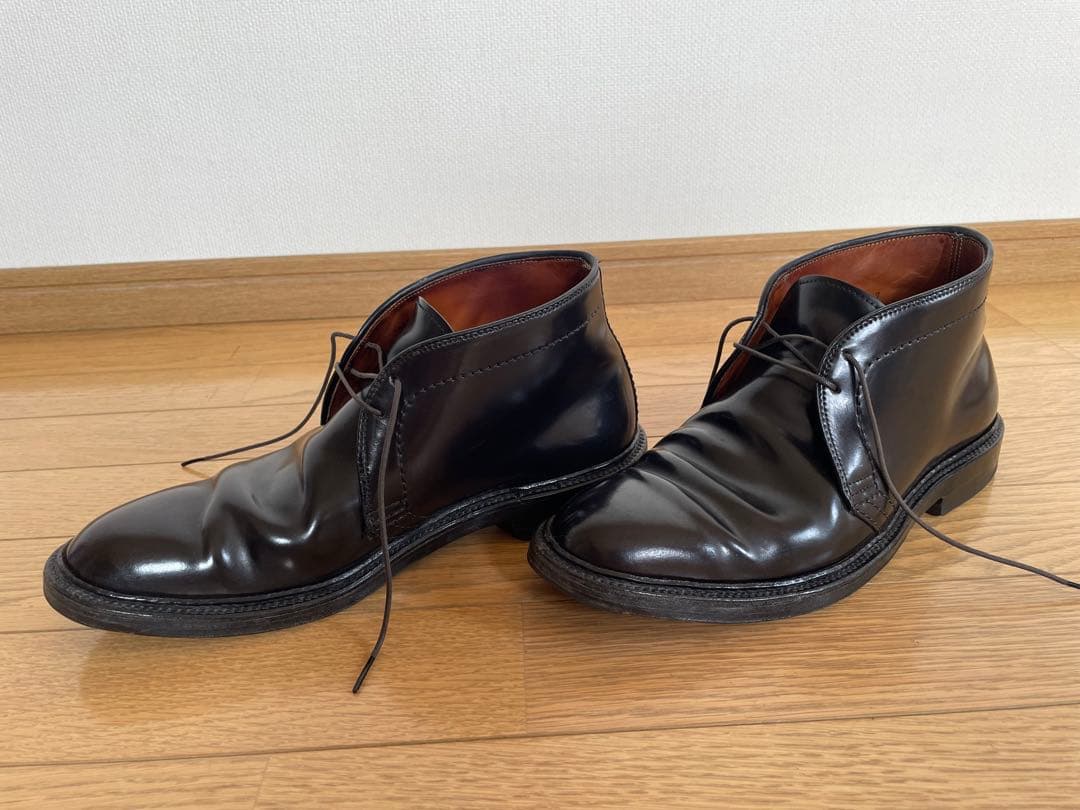 私物 キムタク着 オールデン チャッカ ブーツ 25.5 コートバン - メルカリ