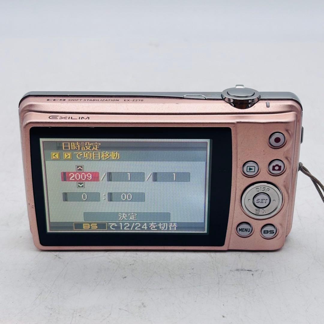 動作確認済み】CASIO EXILIM EX-Z270 - メルカリ