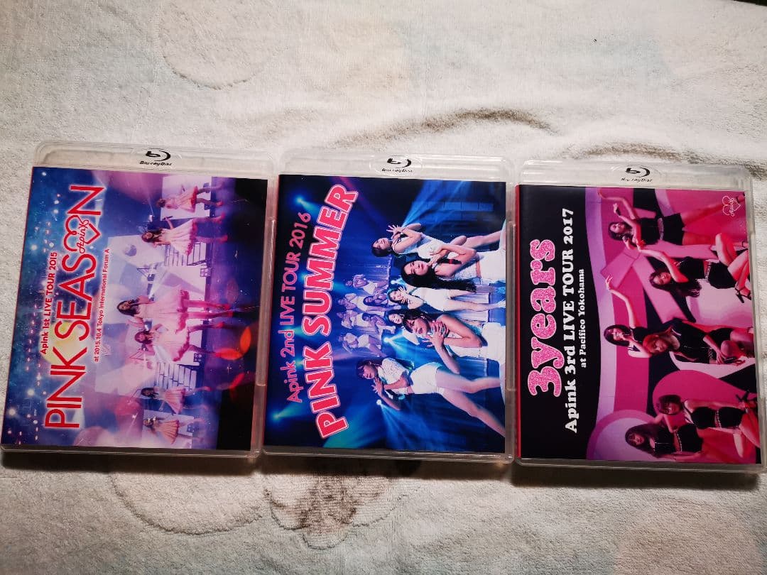 美品　Apink Blu-ray 3枚セット アゾン®︎ アーティストインク 6色セット【ゴッホブルー・マネレッド他