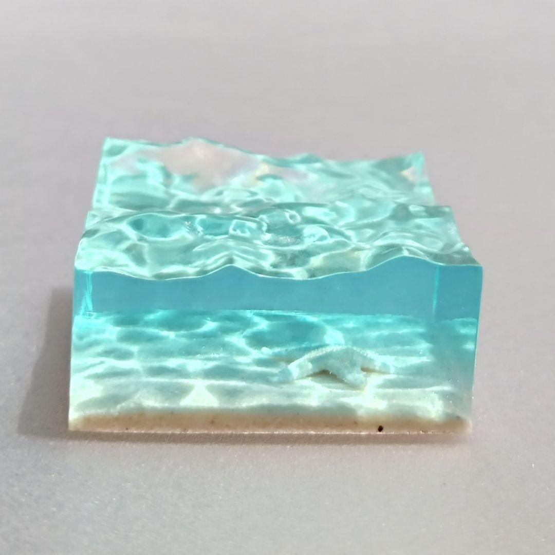 海のかけら No.2358 】エポキシレジン オーシャンアート レジンアート